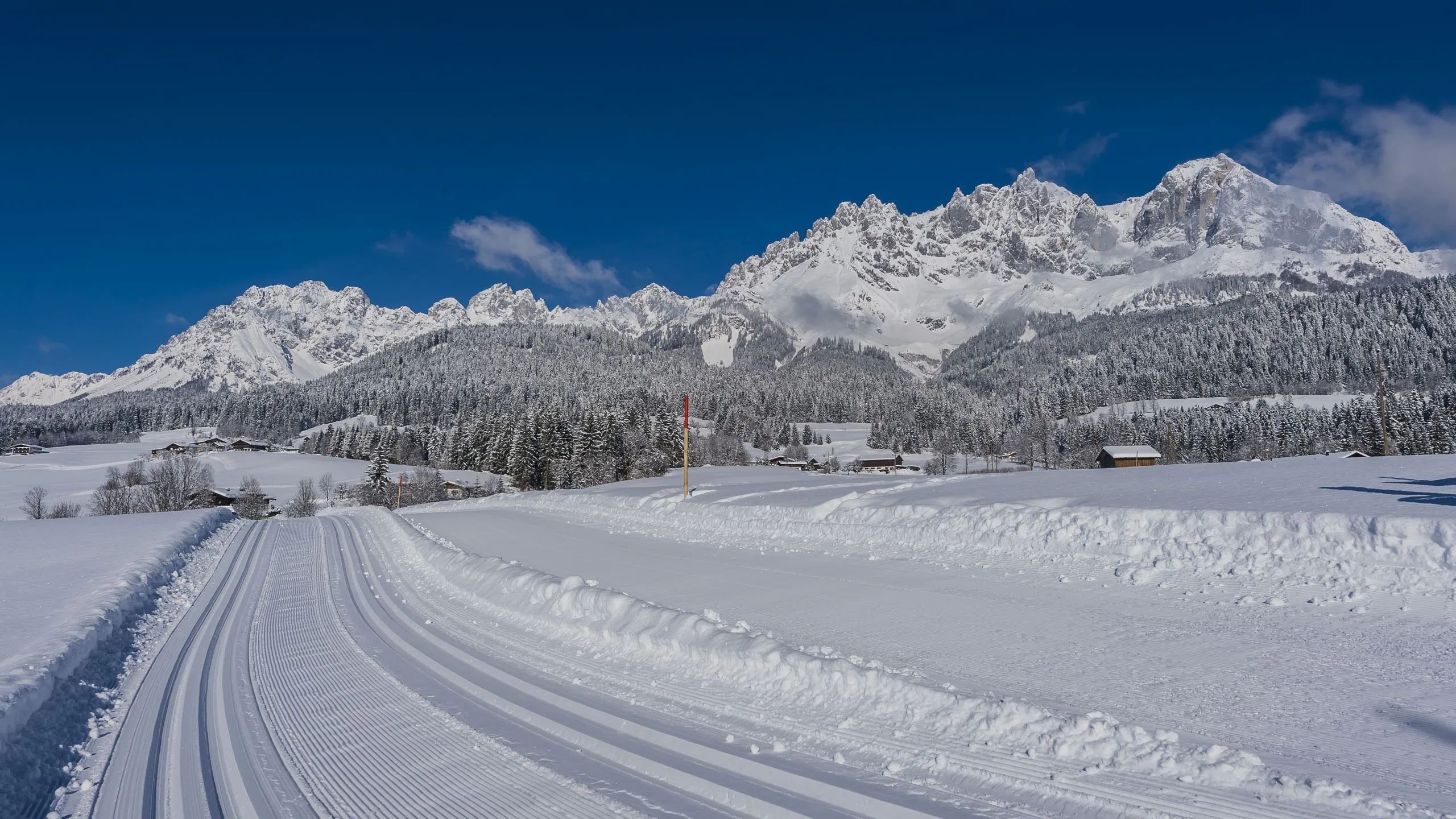 Langlaufen am Wilden Kaiser