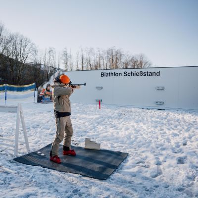 Biathlon am Stanglwirt-Areal