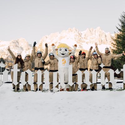 Skiing & in-house ski school