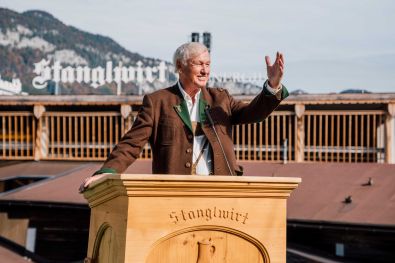 erklärte Stanglwirt Balthasar Hauser diesen entscheidenden Schritt in Richtung energieautarker Zukunft.