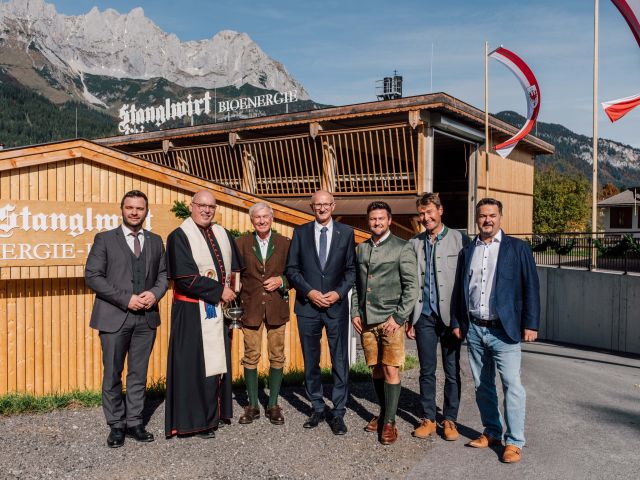 Alexander Hochfilzer, Domkapitular Dr. Josef J. Pletzer, Balthasar Hauser, LH Anton Mattle, Johannes Hauser, Walter Embacher, Marcel Huber