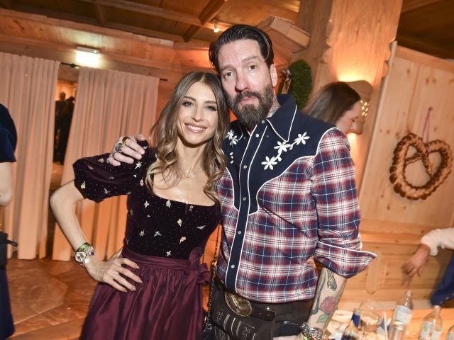 Cathy Hummels und Alec Völkel