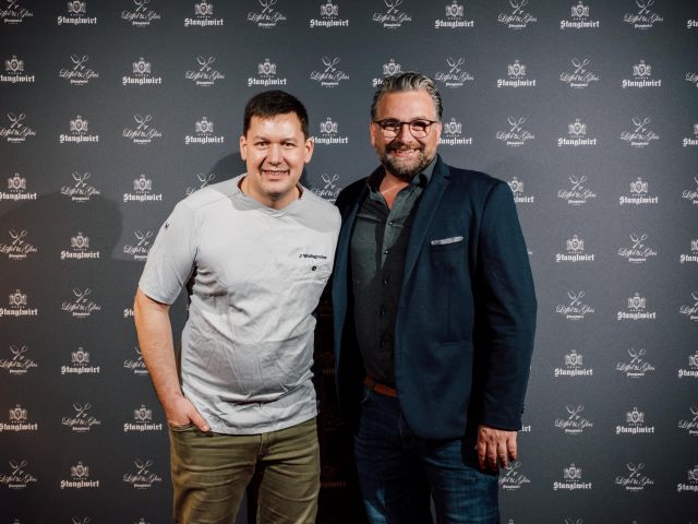 Jürgen Wolfsgruber und Daniel Campbell